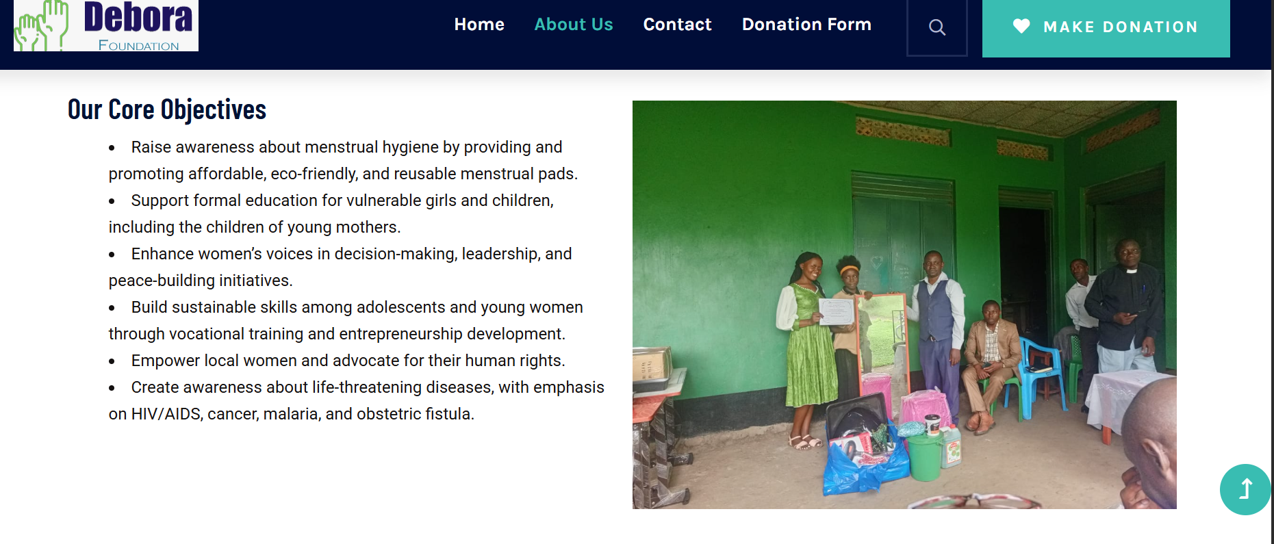 Debora Foundation - Support